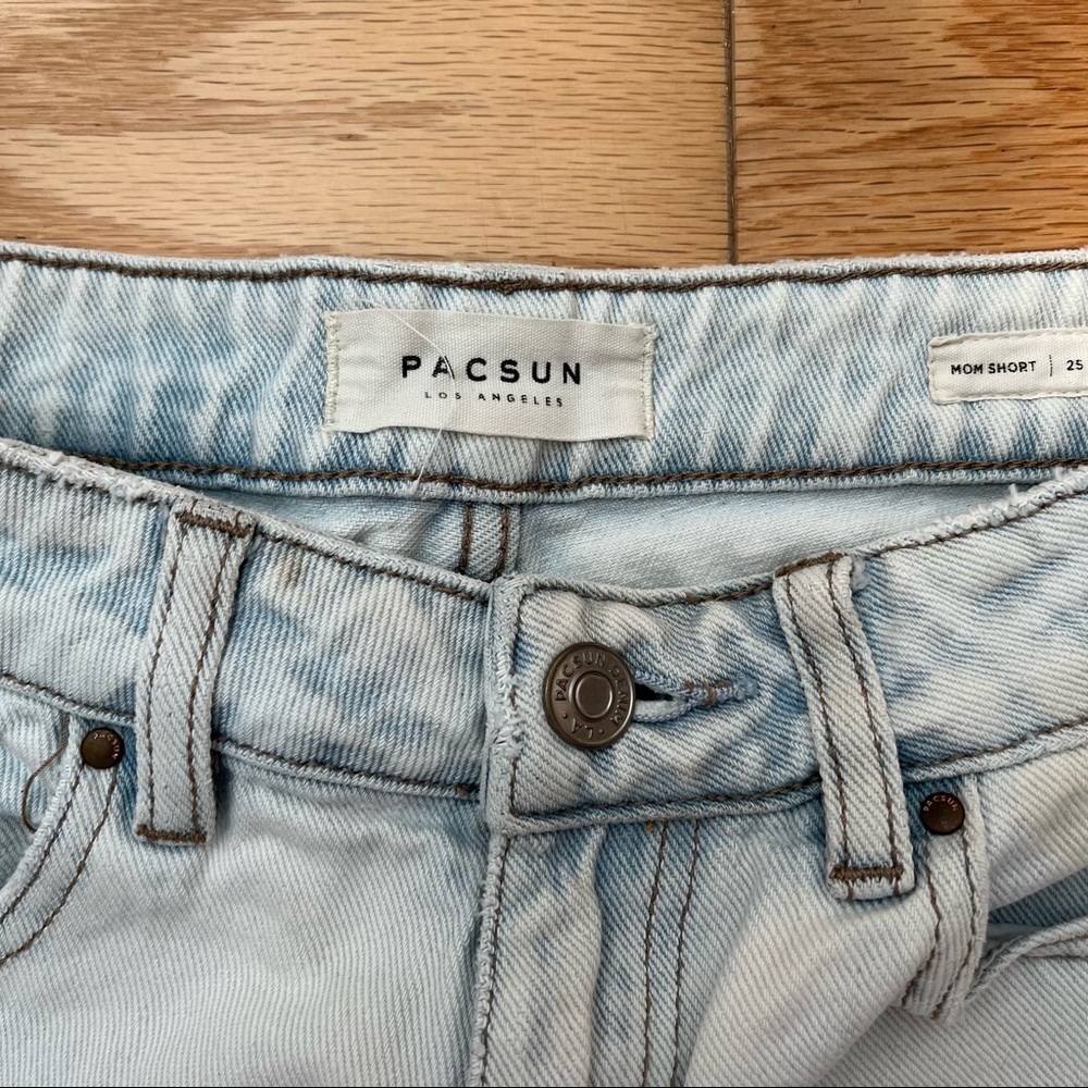 Pacsun High Rise Mom Shorts - Picture 2 of 4